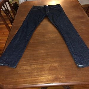 PAIGE Federal Uncharted Dark Jeans 34